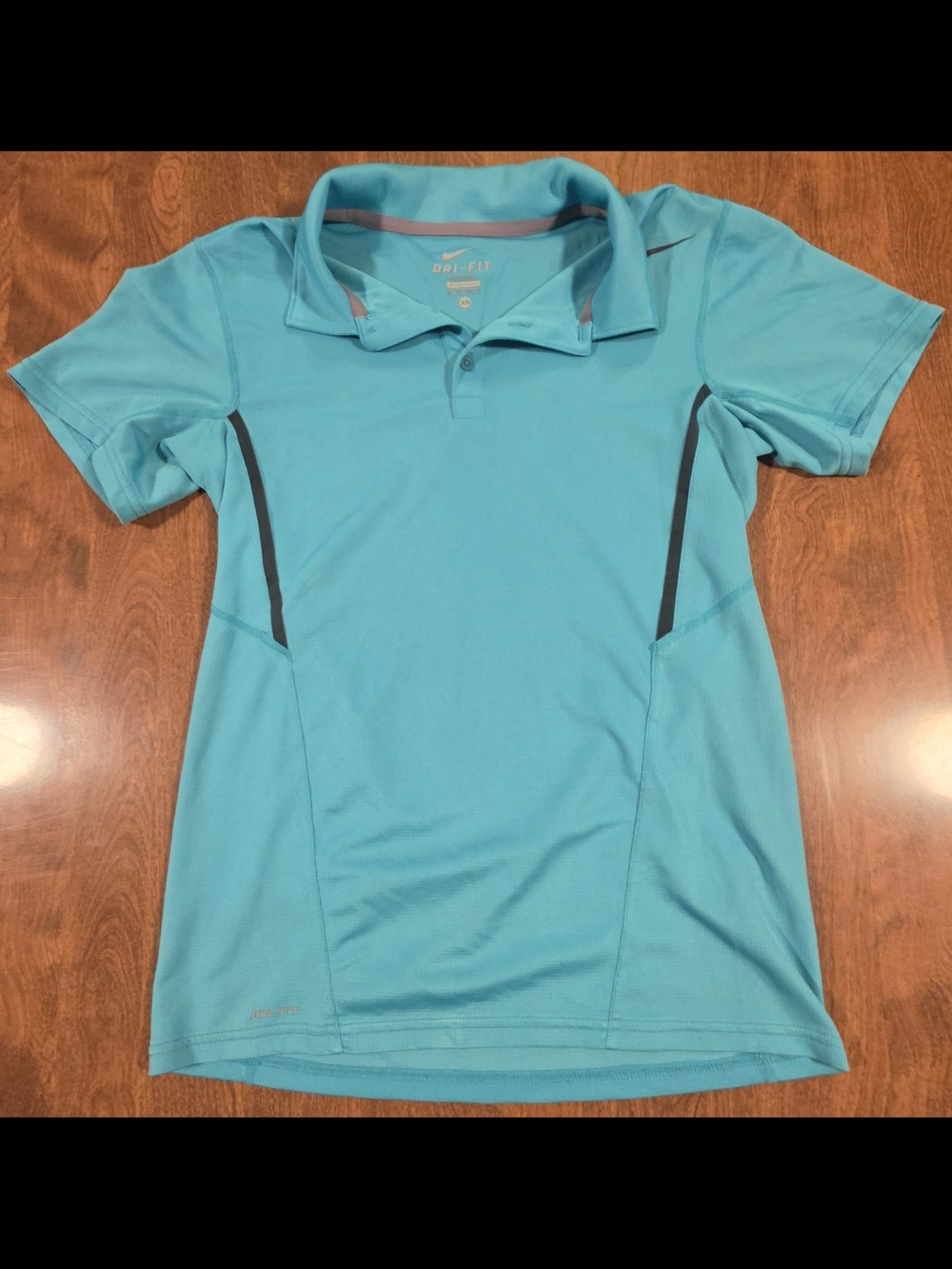 Nike Women’s Aqua Teal Dri-FIT Polo